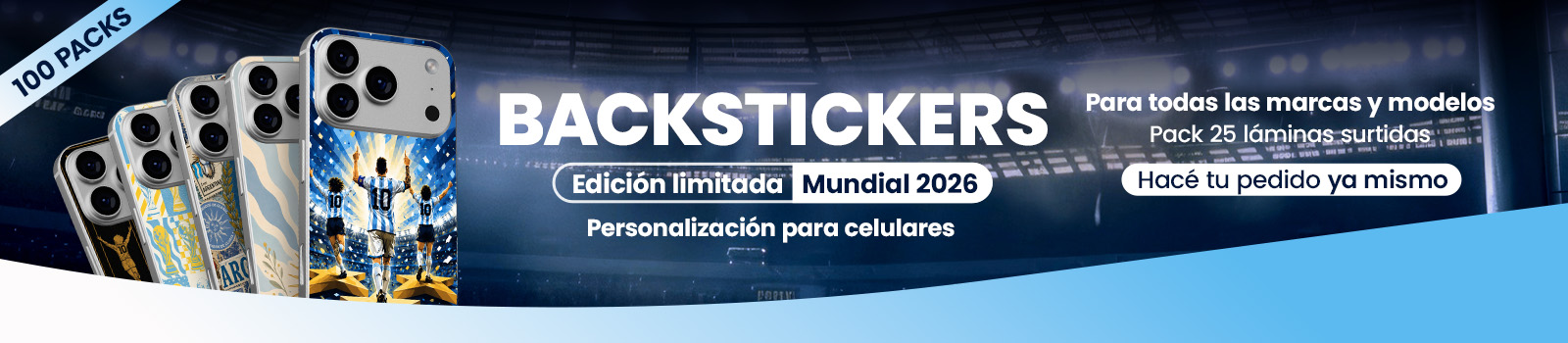 Banner backskin mundial